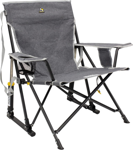 Outdoor Rocking Chair 🪑🌿 Portable Foldable Lounge Seat | Relax Anywhere — Campsites, Backyard & Beach
